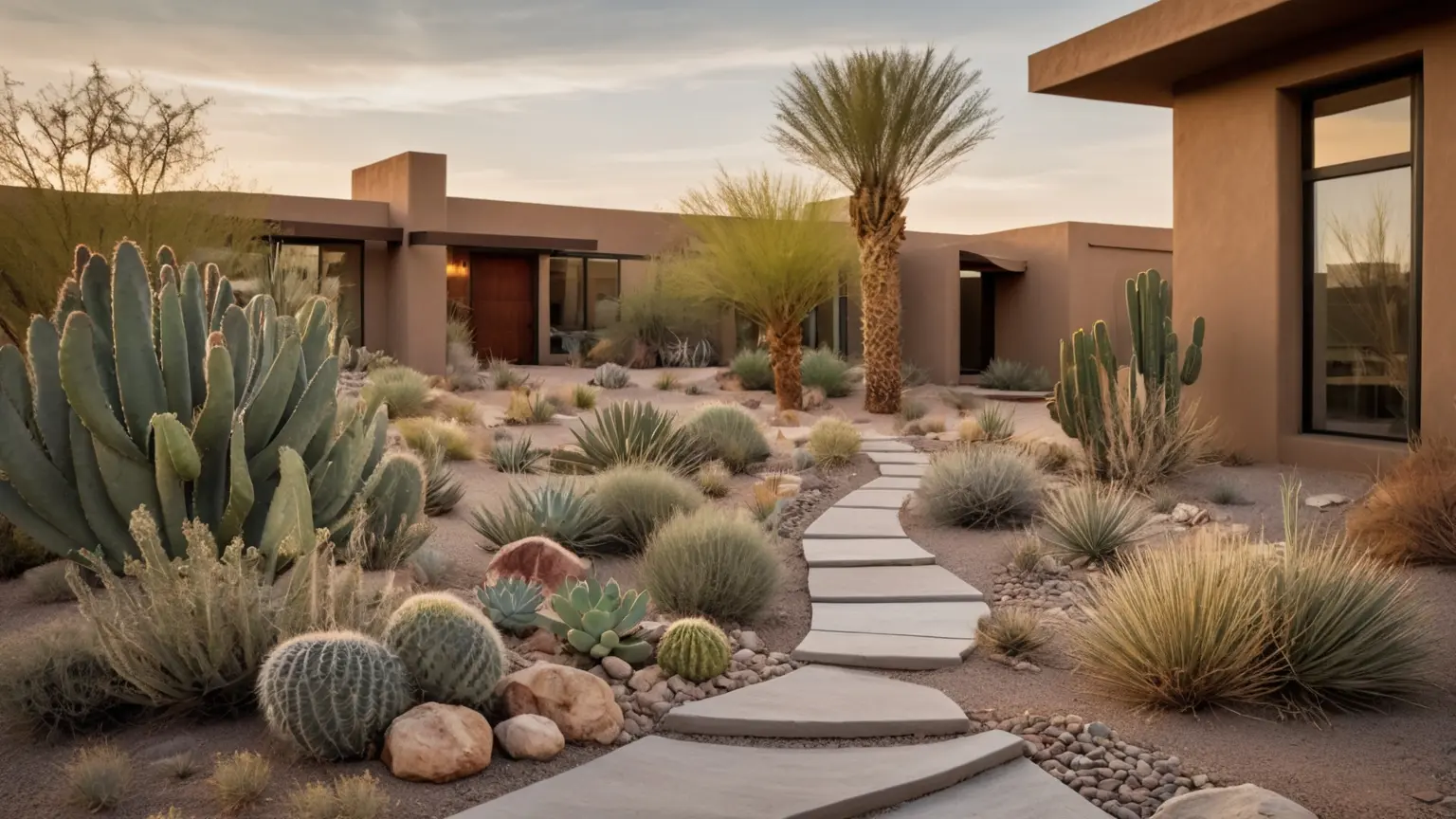 Desert Gardens A Low-Maintenance Oasis